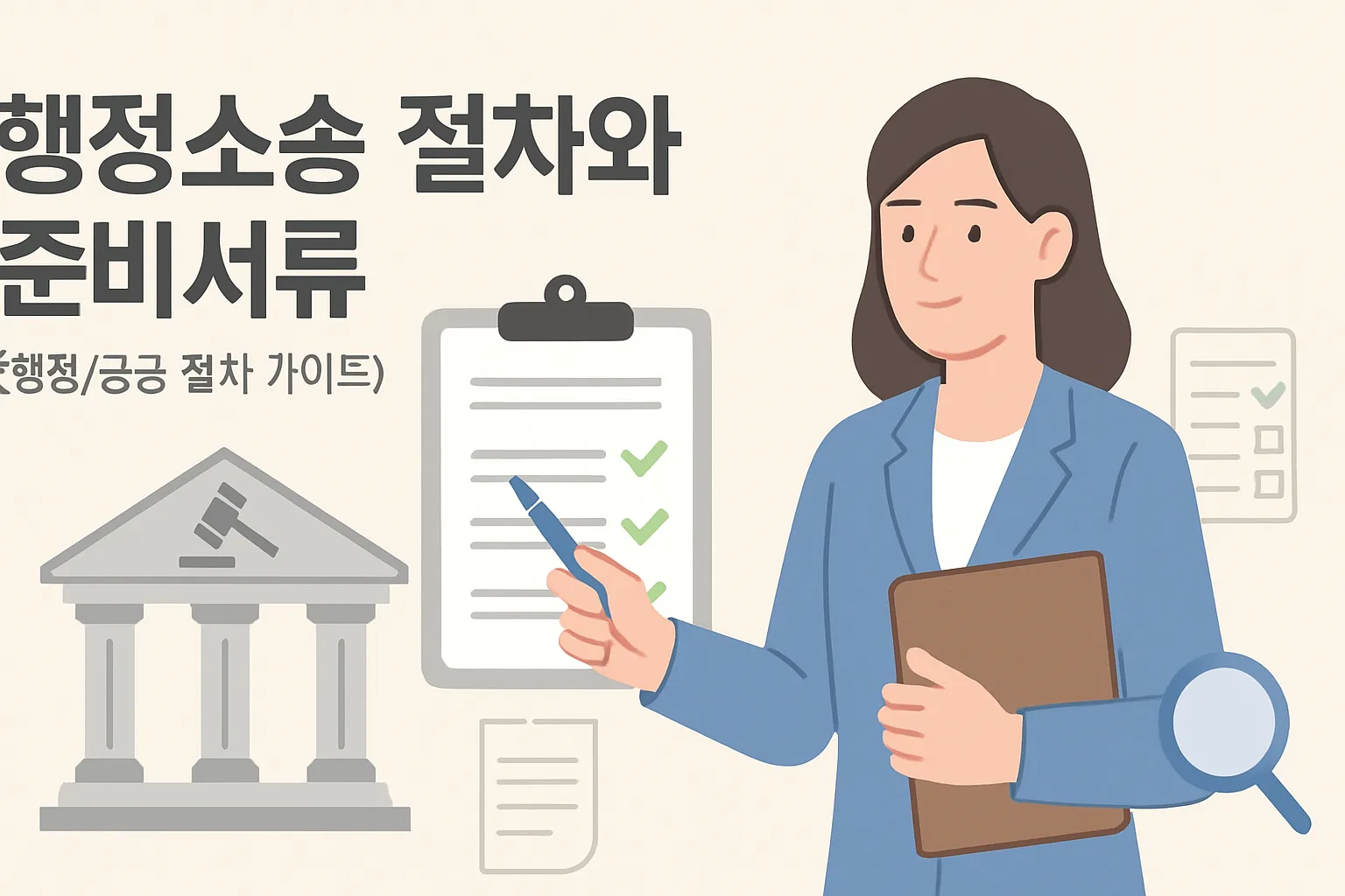 행정소송 절차와 준비서류, 제소기간까지 총정리