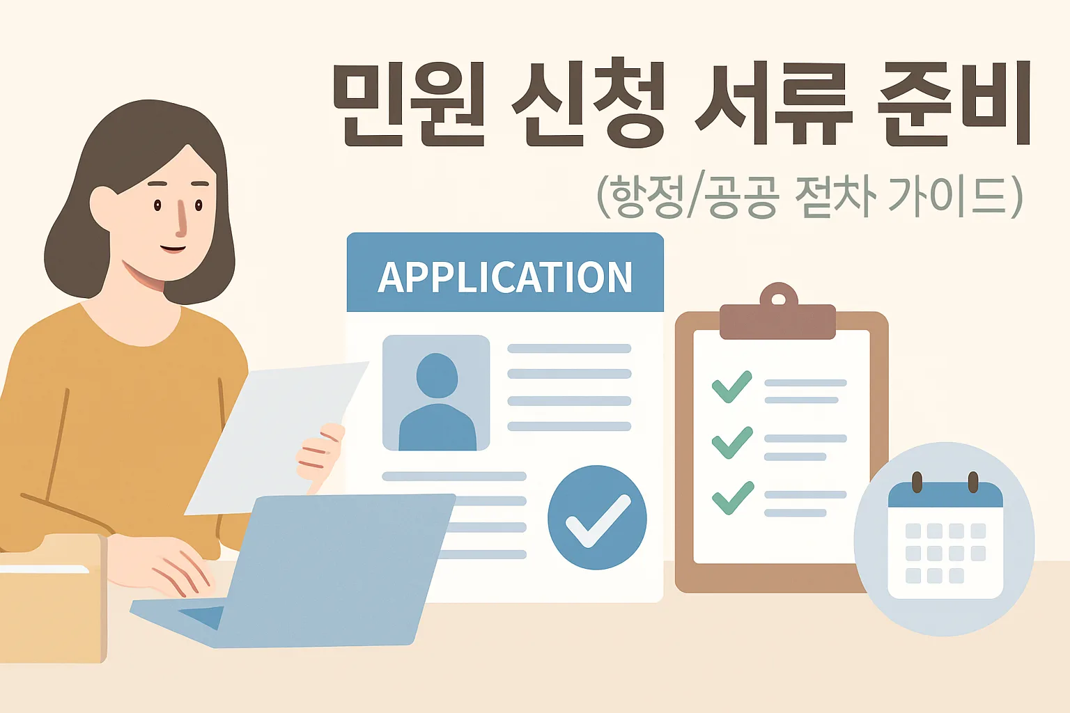 민원 신청 서류 준비, 이것만 챙기면 끝