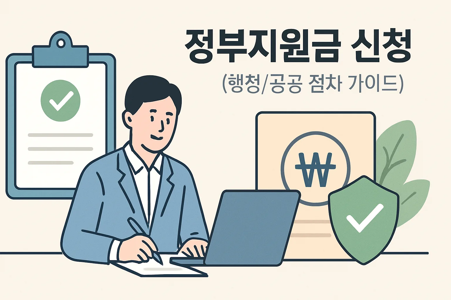 정부지원금 신청 자격·서류·방법 총정리 2026