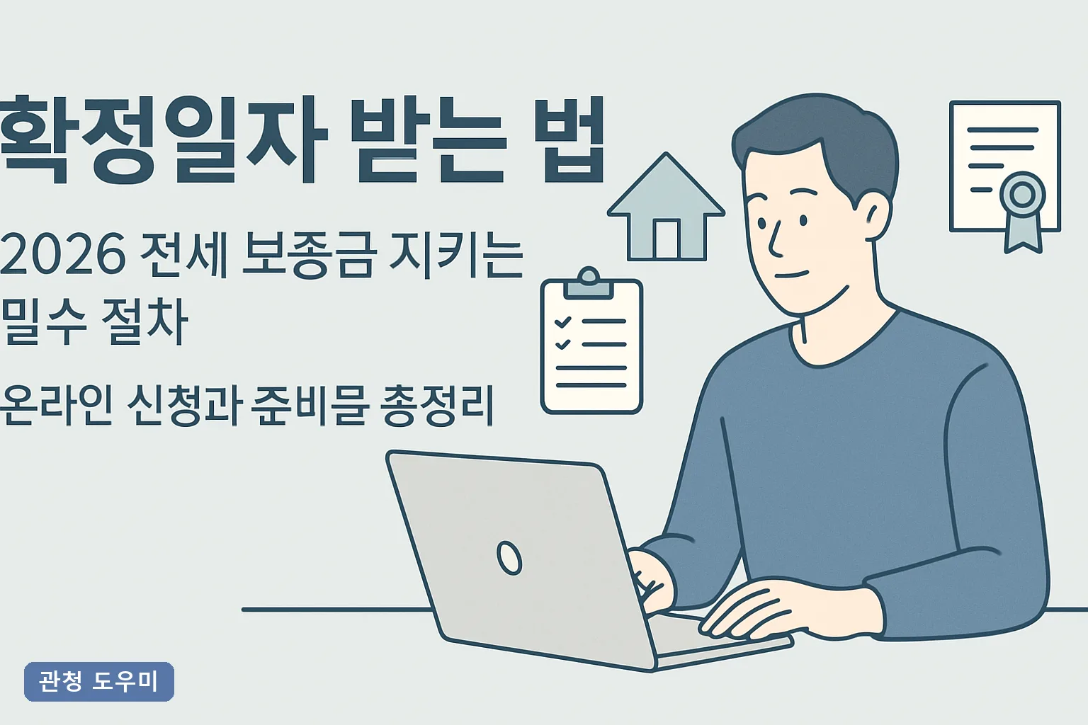 확정일자 받는 법 2026 전세 보증금 지키는 필수 절차 온라인 신청과 준비물 총정리
