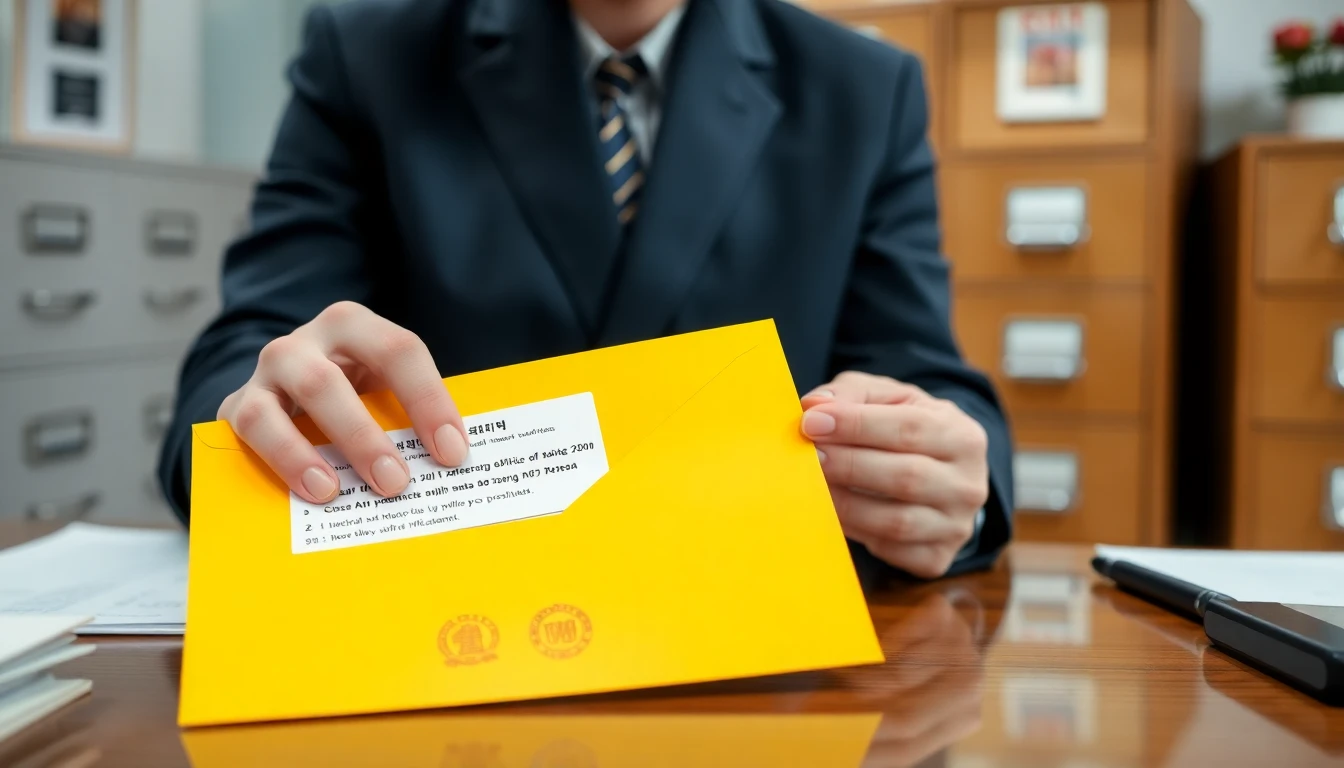 행정절차 통지서 송달 방법과 수령 확인 완벽 가이드