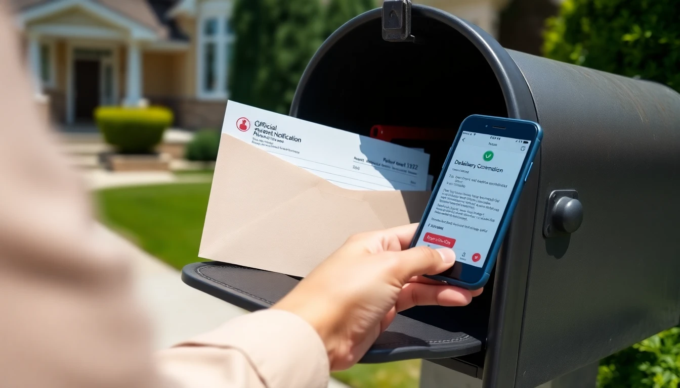 행정절차 통지서 송달 방법과 수령 확인 완벽 가이드