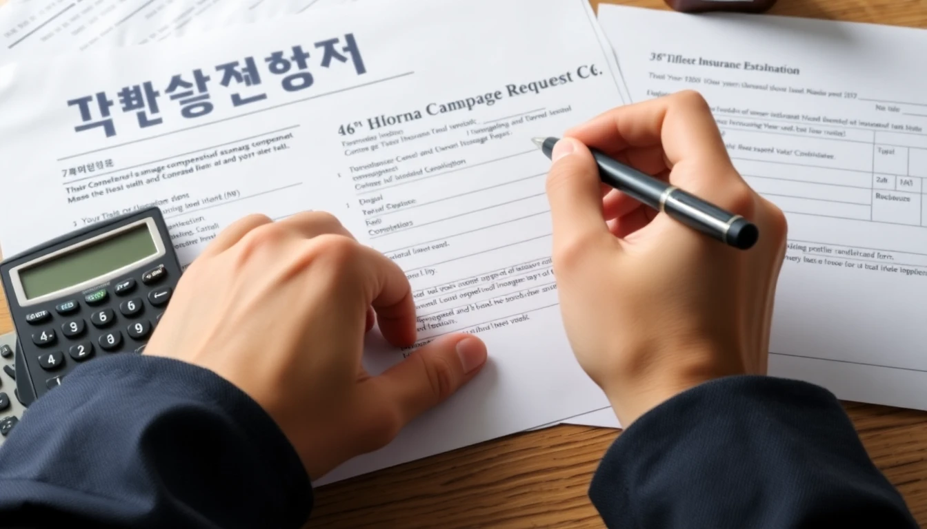 행정절차 서류 보험처리 손해배상청구 기준 2026