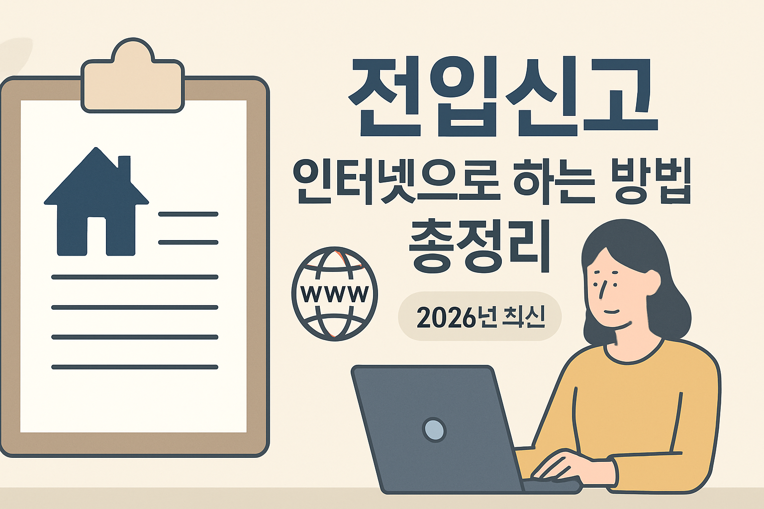 전입신고 인터넷으로 하는 방법 총정리 (2026년 최신)
