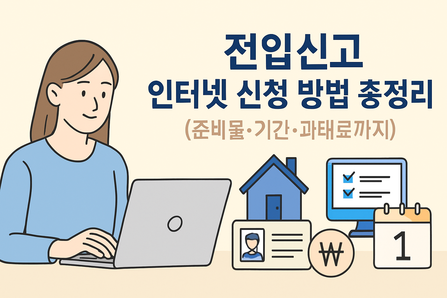 전입신고 인터넷 신청 방법 총정리 (준비물·기간·과태료까지)