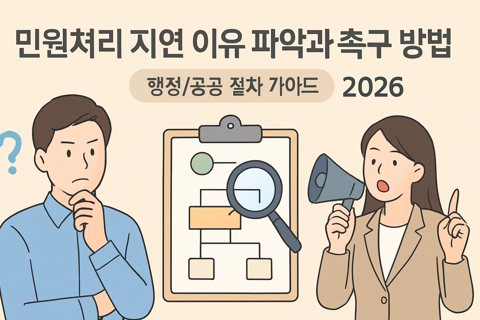 민원처리 지연 이유·촉구 방법 총정리 2026