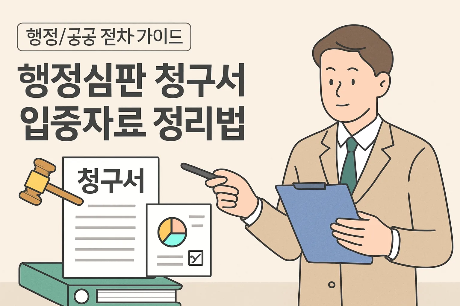 행정심판 청구서 입증자료 정리법 5단계