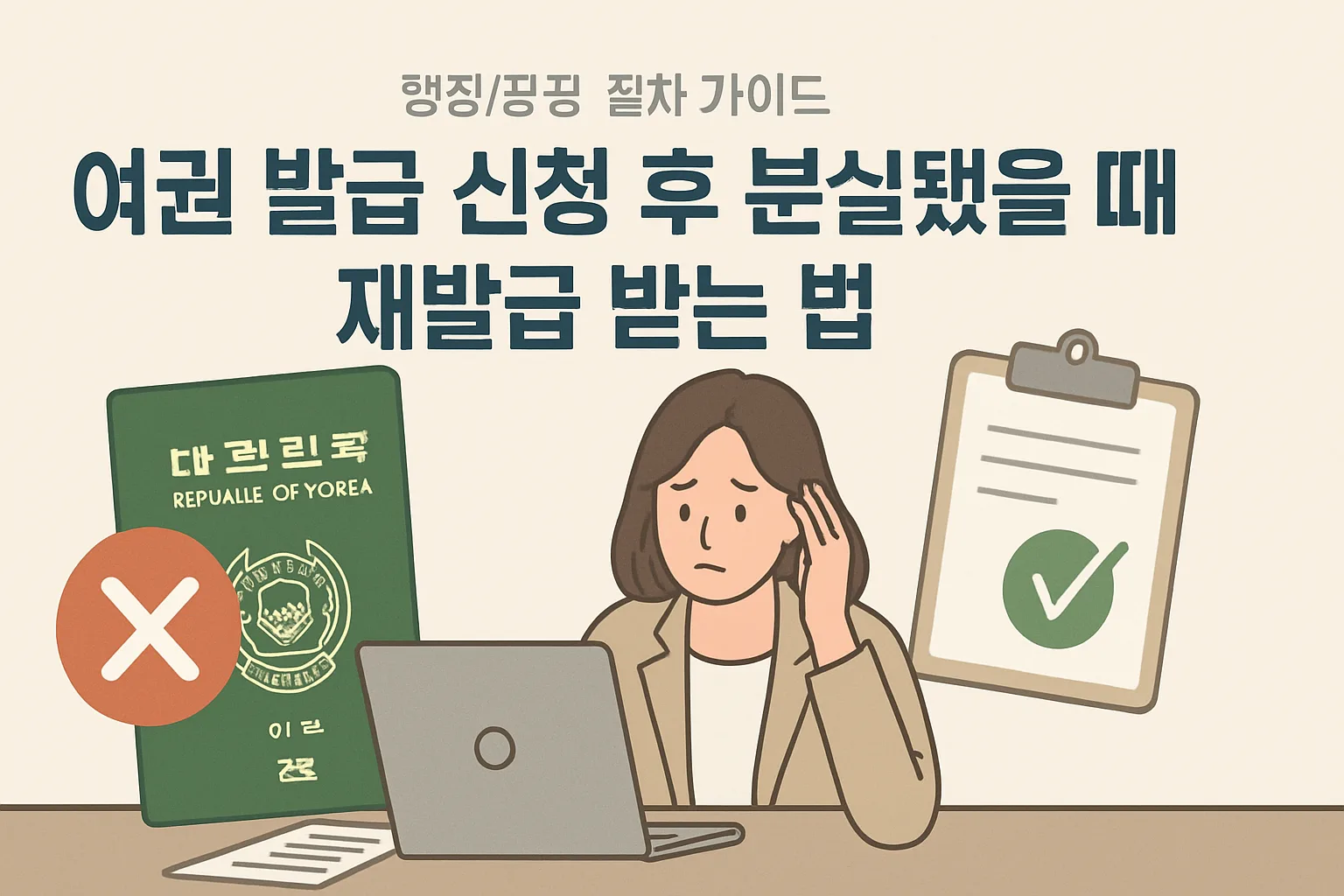 ** 여권 분실 재발급 받는 법 총정리 (긴급여권 포함) **