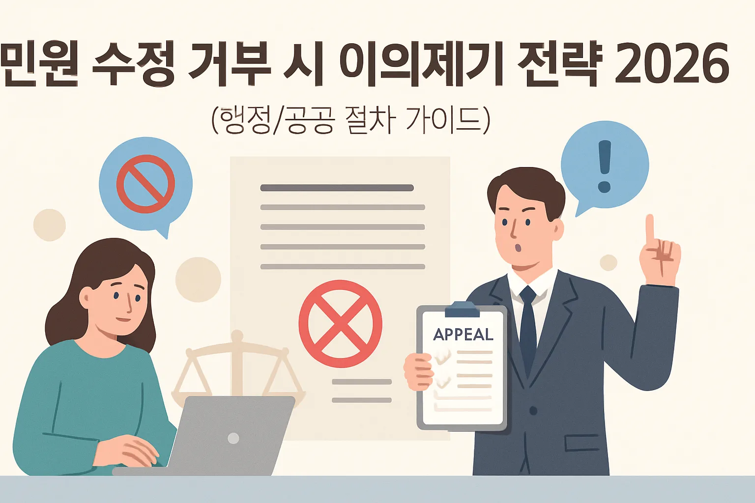민원 수정 거부 시 이의제기 전략 2026 핵심