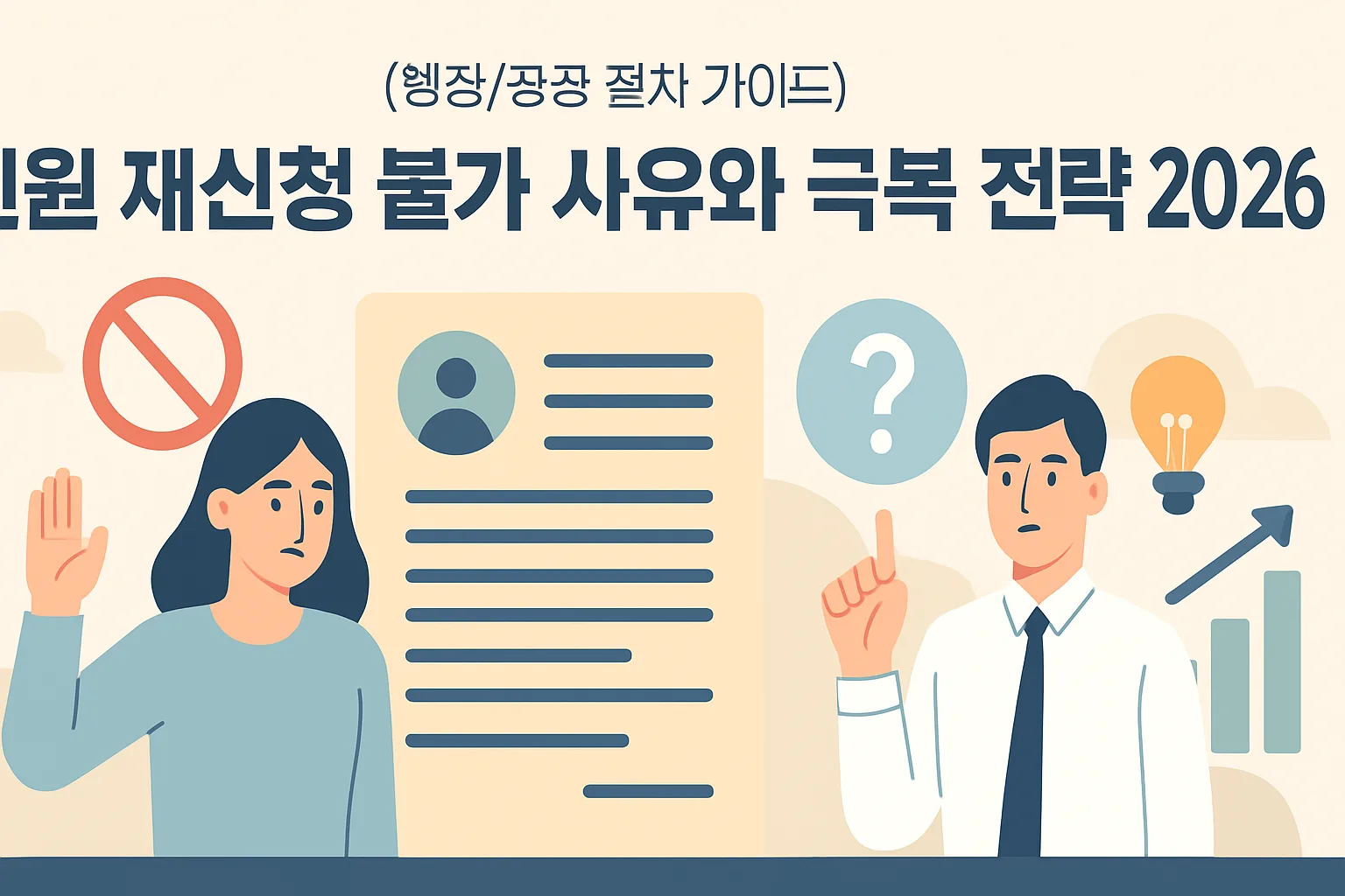 민원 재신청 불가 사유와 극복 전략 2026