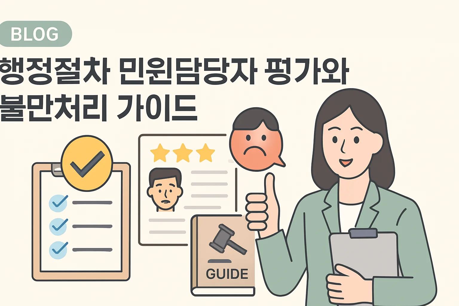 행정절차 민원담당자 평가와 불만처리 가이드 2026