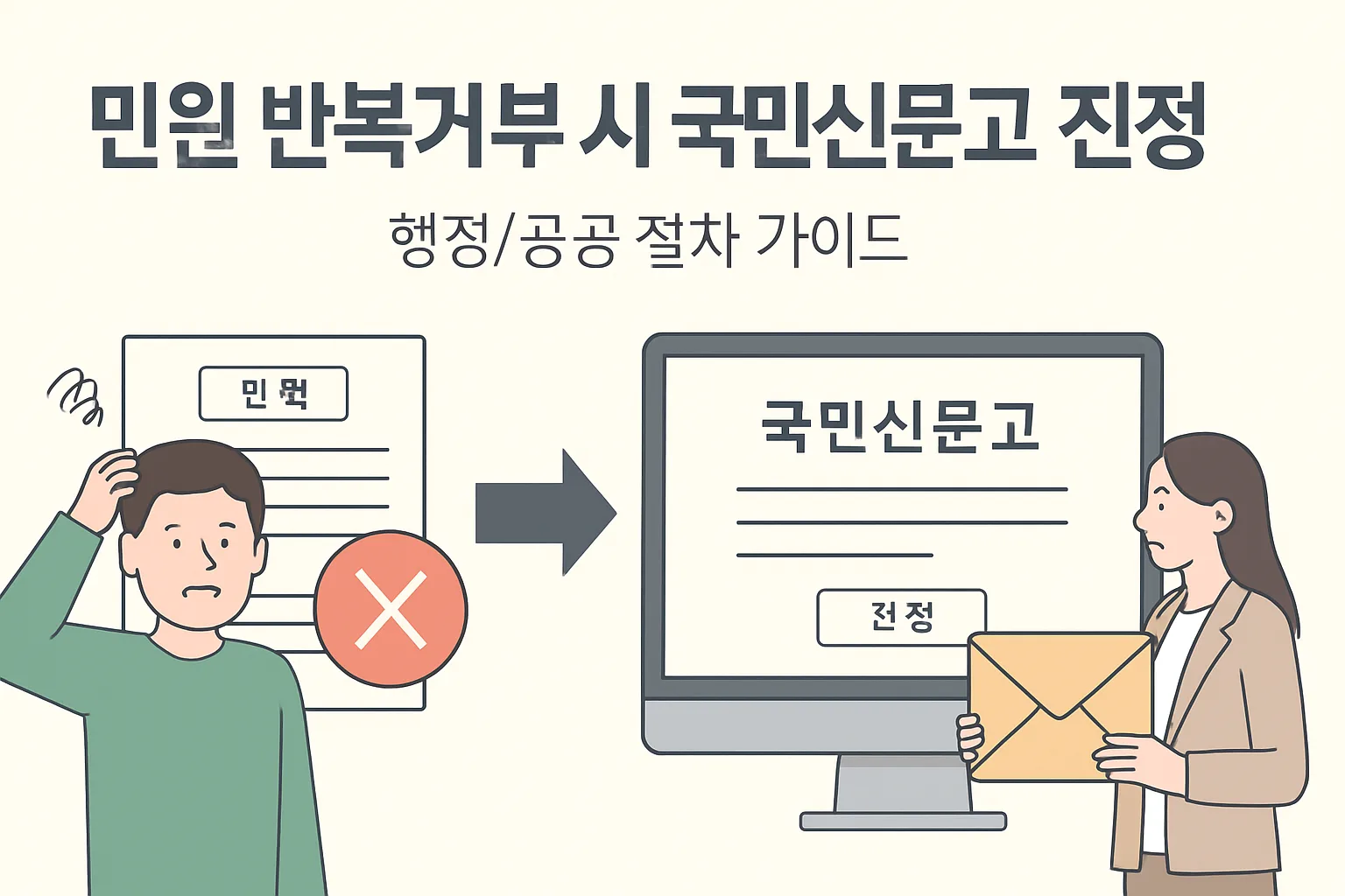 민원 반복거부 시 국민신문고 진정 실전법