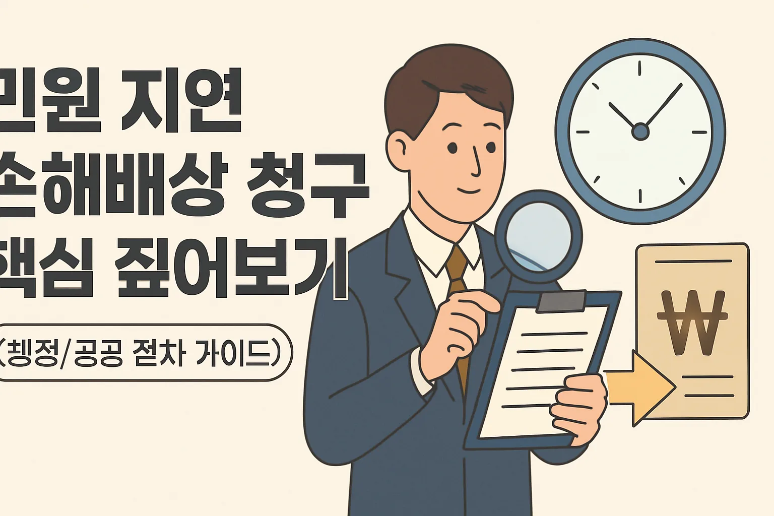 민원 지연 손해배상 청구 핵심 짚어보기｜기준·절차
