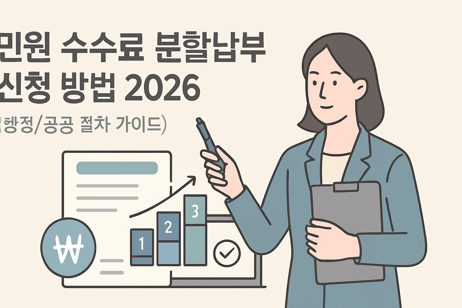 민원 수수료 분할납부 신청 방법 2026