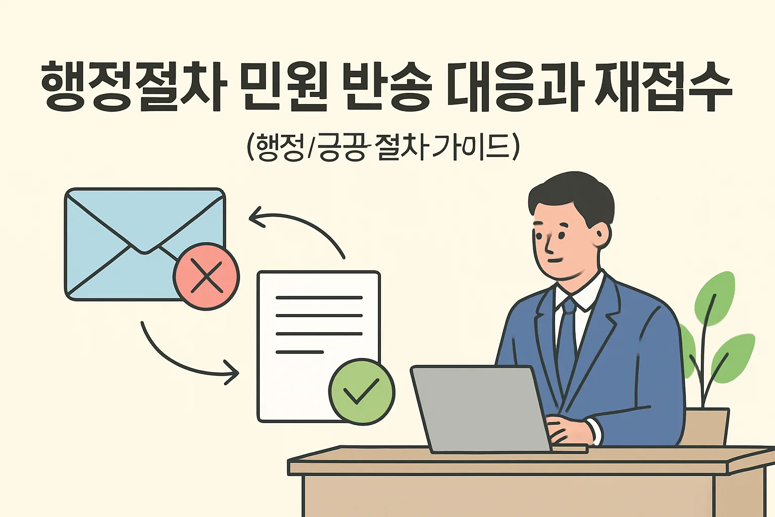 행정절차 민원 반송 대응과 재접수 완벽정리