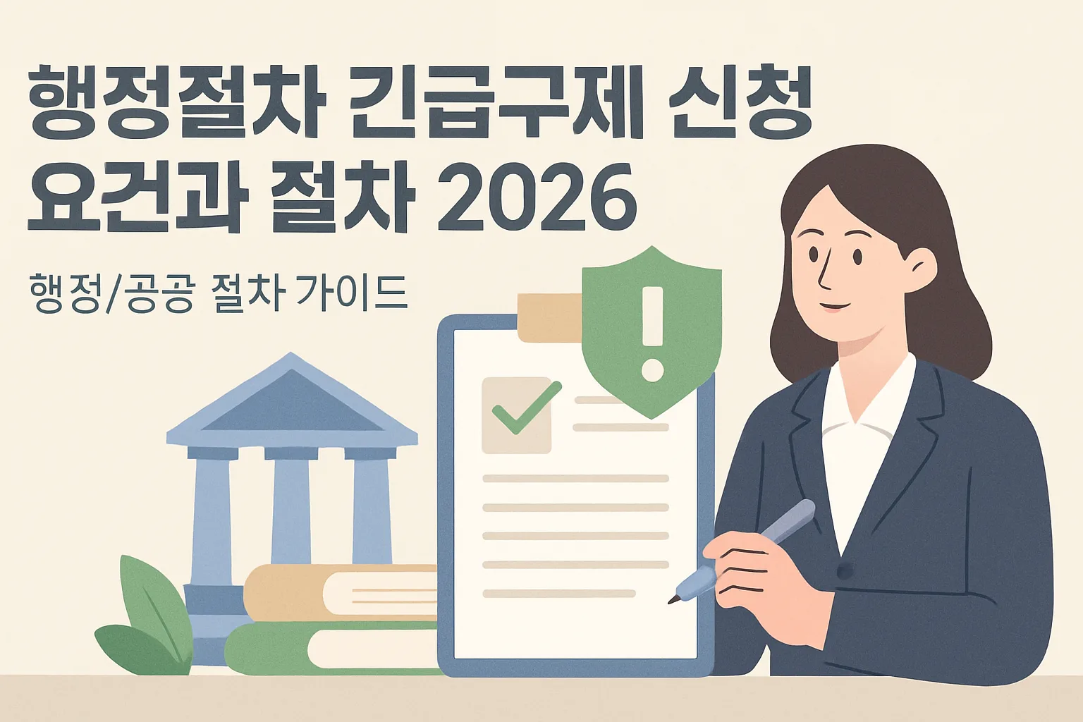 행정절차 긴급구제 신청 요건과 절차 2026