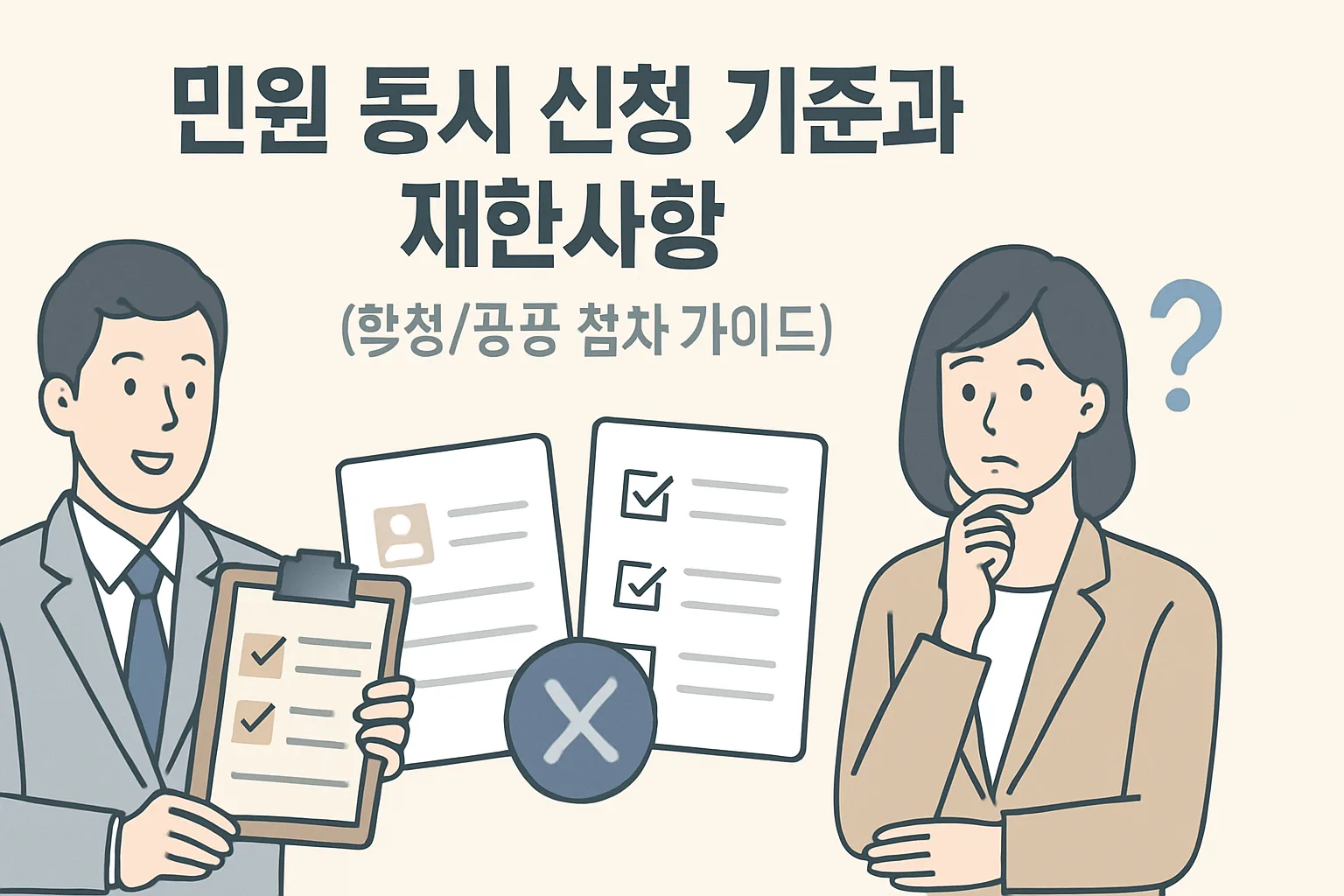 민원 동시 신청 기준과 제한사항 총정리 2026
