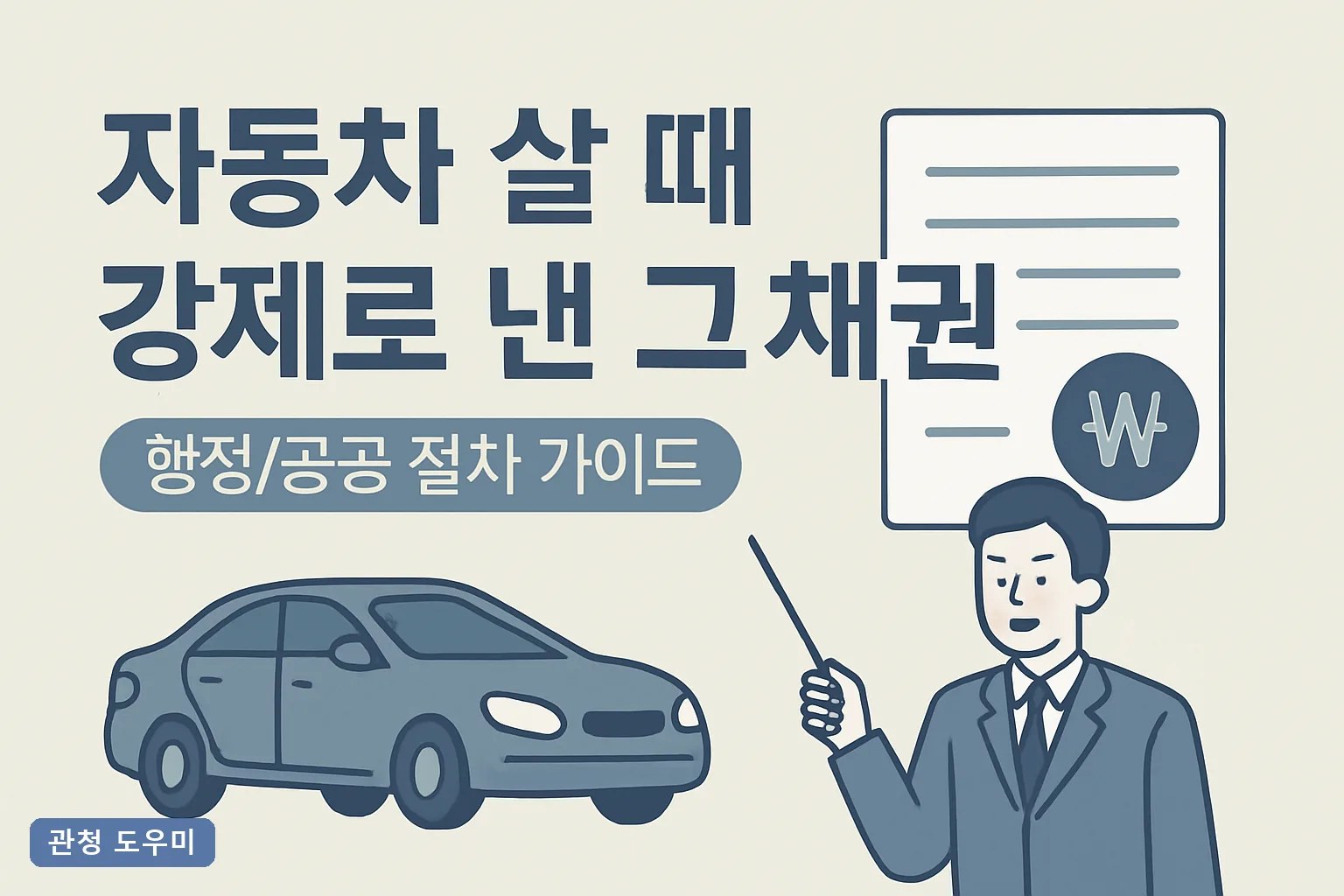 자동차 살 때 강제로 낸 그 채권, 5년 뒤 환급받는 법