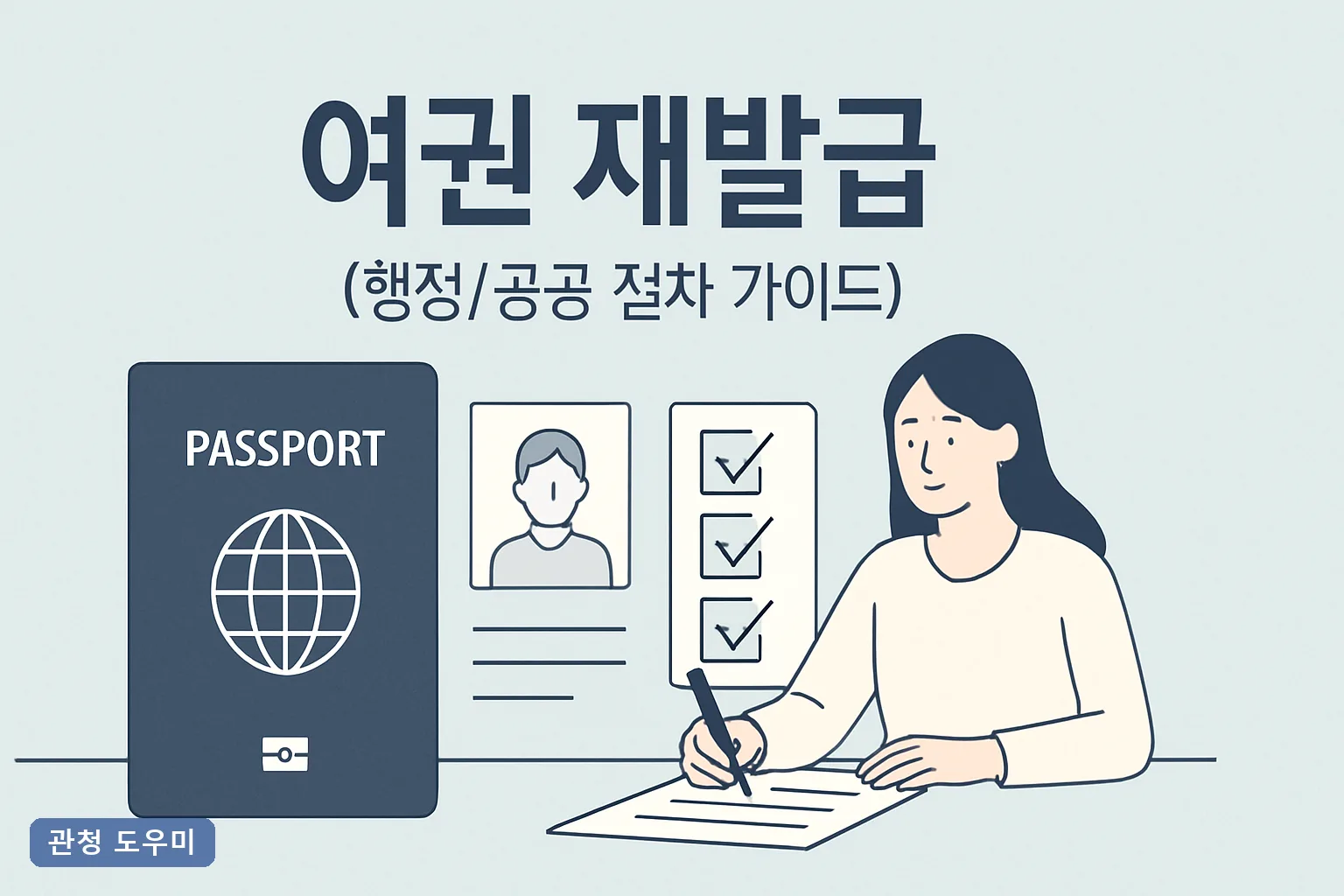 여권 재발급, 한 번에 통과하는 체크리스트 (2026)